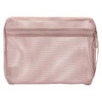  Muji Ryohin цельный сетка кейс розовый L примерно 21×27×5cm хорошая вещь план 