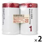  Muji Ryohin одиночный 1 щелочные батарейки MJ-DSA1 1 комплект (1 шт (2 шт. входит )×2) хорошая вещь план 