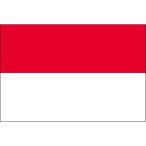 [ outlet ] Tokyo производства флаг Indonesia национальный флаг ( настольный флаг 16×24cm) 406129 1 листов 