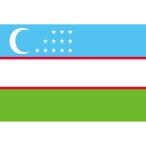 [ outlet ] Tokyo производства флаг uzbeki Stan национальный флаг ( настольный флаг 16×24cm) 406144 1 листов 