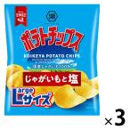 Large размер картофель chip s картофель . соль 1 комплект (1 пакет ×3) озеро . магазин легкая закуска закуска 
