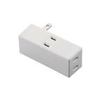  Elecom боковой ответвление /3 выход / белый T-TR04-2300WH 1 шт 