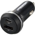  Elecom автомобильный зарядное устройство машина charger модель C порт USB порт PD случайный зарядка черный MPA-CCPD08BK 1 шт 