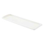 [ outlet ][ садоводство сопутствующие товары ] Apple одежда - Queen plate 650 type белый 640×215mm посадочная машина для . тарелка садоводство 
