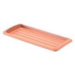 [ outlet ][ садоводство сопутствующие товары ] Apple одежда - Queen plate 450 type Brown 437×190mm посадочная машина для . тарелка садоводство 