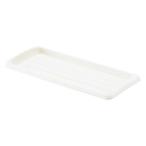 [ садоводство сопутствующие товары ] Apple одежда - Queen plate 450 type белый 437×190mm посадочная машина для . тарелка садоводство 