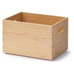  Muji Ryohin накладывается бамбук материал прямоугольный box половина средний примерно ширина 26× глубина 18.5× высота 16.5cm хорошая вещь план 