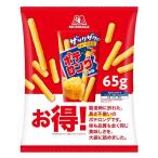 【アウトレット】【Goエシカル】訳あり ポテロング＜ふぞろい品＞ しお味 65g 1袋 森永製菓 お買い得 スナック菓子 おつまみ　行楽　パーティ