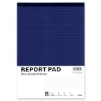 プラス　レポート用紙　B5　B罫　10冊　RE-050B　76831