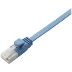 LANケーブル フラット 10m cat6準拠 爪折れ防止 ギガビット より線 