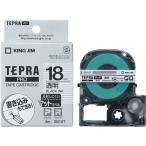  Tepra TEPRA PRO[ оригинальный ] лента коврик модель ширина 18mm прозрачный этикетка ( чёрный знак ) SB18T 1 шт King Jim 