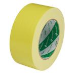 【ガムテープ】 カラー布粘着テープ No.102N 0.30mm厚 黄 幅50mm×長さ25m ニチバン 1巻