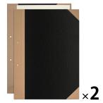  плюс .. включено обложка A4 вертикальный 307×220mm 2 дыра связывающий шнурок есть FL-012TU 77179 2 комплект 