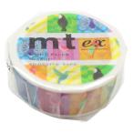【アウトレット】【Goエシカル】訳あり カモ井加工紙 mt ex カラフルバード MTEX1P198 幅15mm×長さ7m 1個