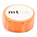 【アウトレット】【Goエシカル】訳あり カモ井加工紙 mt fab 蛍光オレンジ MTFC1P03 幅15mm×長さ5m 1個