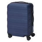  Muji Ryohin балка . свободно настройка возможен твердый Carry кейс (36L) темно-синий вертикальный 54× ширина 37× вставка 24cm хорошая вещь план 