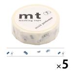  утка . обработка бумага маскировочная лента mt mina perhonen choucho logo*navy ширина 15mm 5 шт 