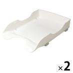  Sonic tray настольный лоток A4 вертикальный белый 2 шт DA-245-W
