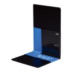 ソニック ブックエンド L型 黒 DA- 318-D 1組（2個）