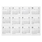  Muji Ryohin. ... календарь наклейка 2027 год 1 месяц ~12 месяц понедельник начало белый 1 одна сторона 40×40mm хорошая вещь план 