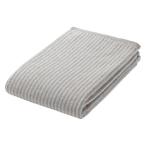 Muji Ryohin мягкость тонкий банное полотенце ( рисунок ) 60×120cm серый полоса хорошая вещь план 