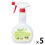 サラヤ 環境アルコール除菌剤 サポステ 500ml　スプレー付　1セット（5本入）