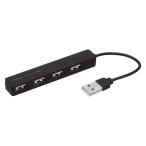 USB ступица USB-A 4 порт USB2.0 автобус энергия черный PC ступица UH-2354BKna бегемот cocos nucifera 1 шт 