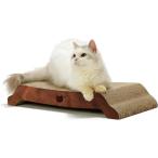 猫壱 バリバリベッドL ダークブラウン 爪とぎ 猫壱