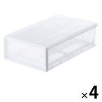  Muji Ryohin место хранения поли Pro pi Len ящик для одежды маленький примерно ширина 40× глубина 65× высота 18cm 1 комплект (4 шт ) хорошая вещь план 