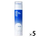アスクル スティックのり 約10g 色ナビ 色が消えるタイプ 5本  オリジナル