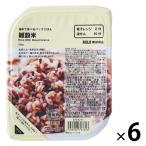  Muji Ryohin температура .. еда .. упаковка .. . злаки рис 180g(1 порции ) 1 комплект (6 шт ) хорошая вещь план 