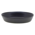 萬古焼 耐熱土物 薄張り耐熱食器 グラタン グラタン皿 18.8×14.3cm 黒 1枚 TOJIKITONYA