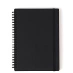  Muji Ryohin прекрасное качество бумага двойной кольцо Note резина . есть A5 80 листов 6mm ширина . хорошая вещь план 