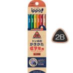 ka....... младшие классы для ippo(ipo) 2B треугольник ось натуральный MP-SENN04-2B 1 шт (2B карандаш ×10шт.@, красный карандаш × 2 шт ) стрекоза карандаш 