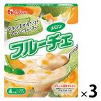 ハウス食品 フルーチェ メロン 200g 1セット（3個）