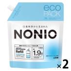  мышь woshu заполняющий NONIO нони o прозрачный трава мята алкоголь изменение содержания 950mL 2 шт eko упаковка лев 
