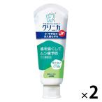 歯磨き粉 フッ素 子供用 クリニカJr. ハミガキ やさしいミント 60g 1セット（2本）ライオン 虫歯予防