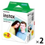 富士フイルム チェキスクエア用フィルム instax SQUARE INSTAX SQUARE WW 2 10枚入×4パック（40枚）