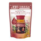 入浴剤 バスソルト アーユルタイム バランスデイ 詰め替え用 520g 1個 アロマ 透明タイプ アース製薬
