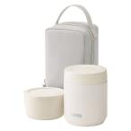 サーモス 真空断熱スープランチセット 550ml グレージュ JEE-550 GG 1個