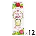 （セール）國盛 糖類ゼロのおいしい梅酒 パック　500ml 1セット（1本×12） 中埜酒造　梅酒