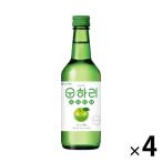 [ Wagon распродажа ] Корея shochu snali Apple 12 раз 360ml 1 комплект ( 1 шт. ×4) ликер Lotte sake вид Japan 