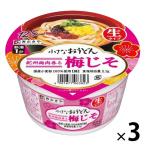 小さなおうどん 梅じそ 1セット（1個×3） 寿がきや食品