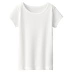 SALE 無印良品 ベビー あったか綿 クルーネック半袖Tシャツ ベビー100 オフ白 良品計画