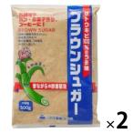 ポット印 ブラウンシュガー 500g 1セット（1個×2） 山口製糖 砂糖 さとうきび