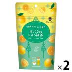 Mug&Pot( кружка & pot ) orange .. лимон зеленый чай 1 комплект (1 пакет (6 сумка входить )×2) треугольник чайный пакетик 