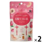 Mug&Pot( кружка & pot ) белый персик oolong tea 1 комплект (1 пакет (6 сумка входить )×2) треугольник чайный пакетик 