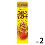 つぶ入りマスタード 40g 2個 ハウス食品