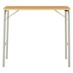  Muji Ryohin steel труба стол теплый серый складной хорошая вещь план 