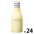 [ outlet ][askru*ro ящик ограничение ] Sparkling вино одиночный Saab вино пена белый бутылка жестяная банка 175ml 1 кейс (24шт.@) маленький емкость оригинал 